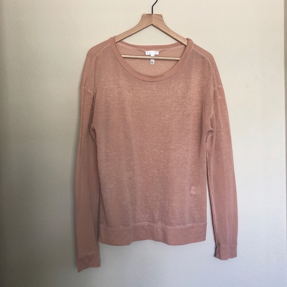 Leith Blush Pink Super Soft Sweater - Picture 2 of 6